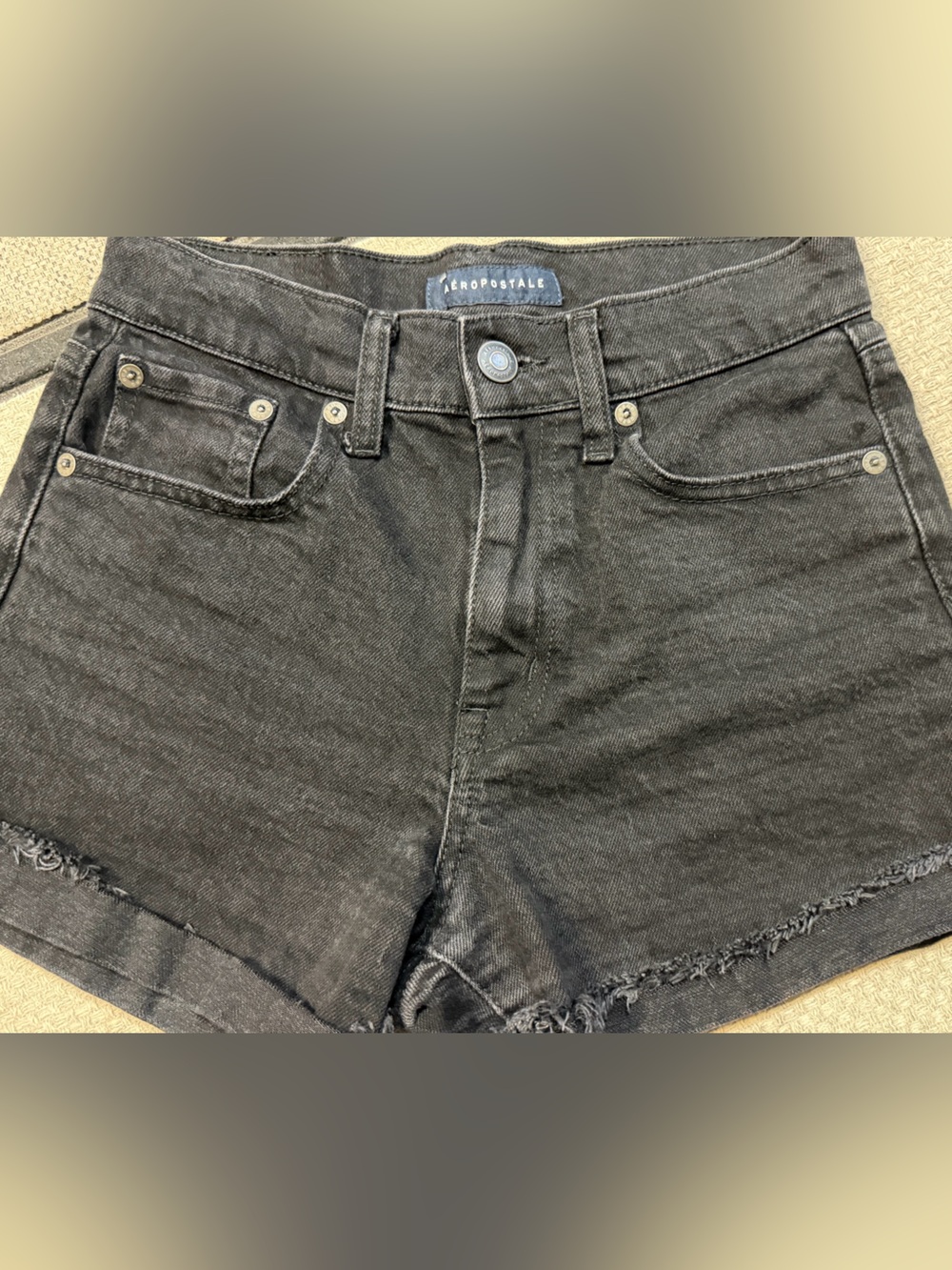 Woman’s Aeropostale Mom Jean Short